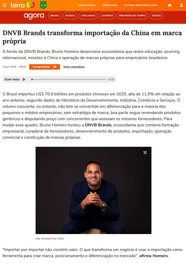 Matéria do Terra — DNVB Brands